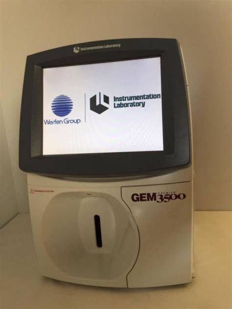 GEM Premier 3500 POC Blood Gas Analyzer 